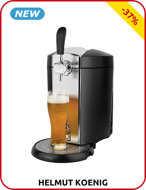 Helmut Koenig Bierhahn «BW17», grau