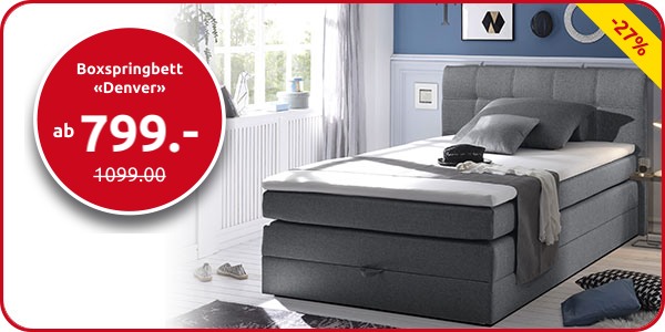 Boxspringbett «Denver»