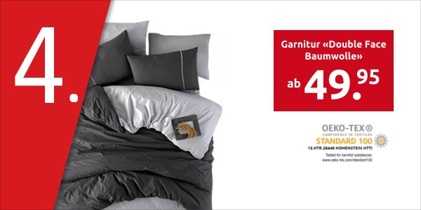 Garnitur «Double Face Baumwolle»