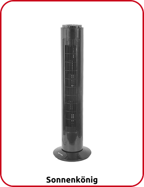 Sonnenkönig Ventilator «Pisa», H 73,5 cm