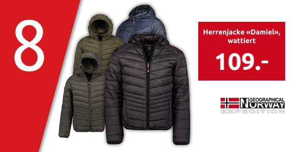 GEOGRAPHICAL NORWAY EXPEDITION Herrenjacke «Damiel», wattiert