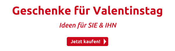 Geschenke für Valentinstag