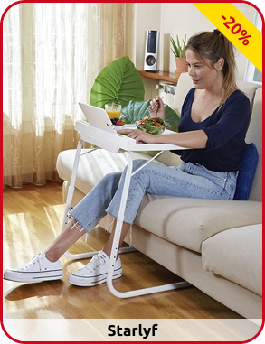 Starlyf Beistelltisch «Express», weiss