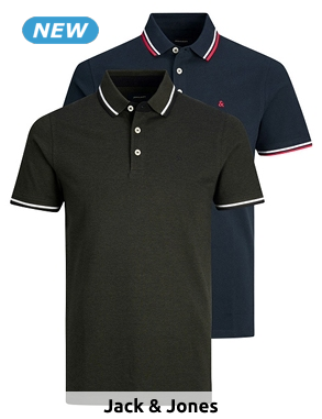 JACK & JONES T-Shirts, 2er-Pack, blau/schwarz