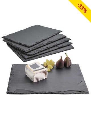 Schieferplatten, 6 Stück