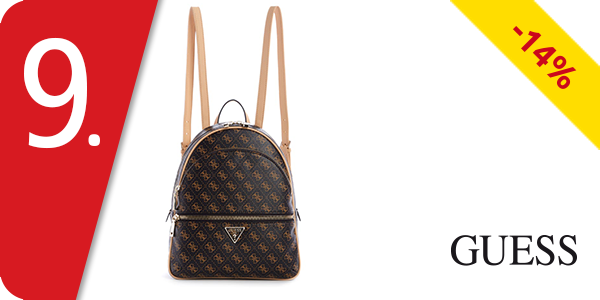 Guess Rucksack «Manhattan» 28 x 33,5 cm, braun