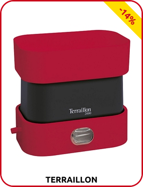 Küchenwaage von Terraillon Vintage, rot