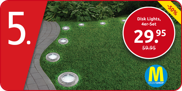 Disk Lights, 4er-Set