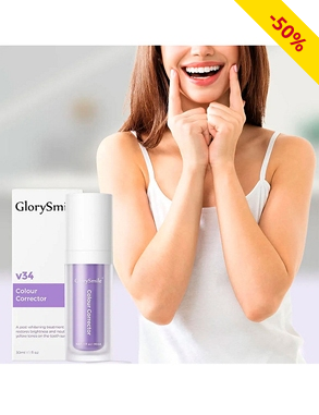 Zahnaufhellung «Glory Smile V34», 2 x 30 ml