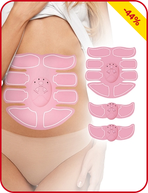 Electro-Fit Muskelstimulator, mit 6 Trainingsmodi