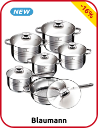Blaumann Kochgeschirr-Set «Jumbo», 12-teilig