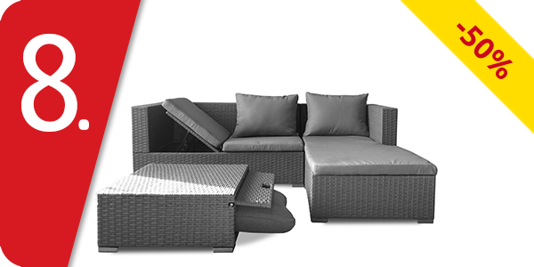 Gartenset «Andy», 3-teilig