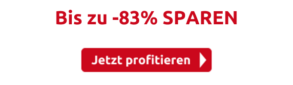 Bis zu -83% SPAREN