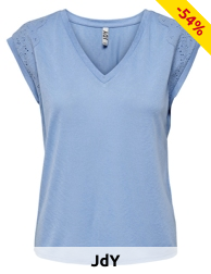 JACQUELINE de YONG Bluse «Alva», blau