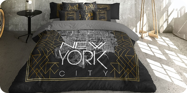 Bettwäsche «New York» aus Baumwolle