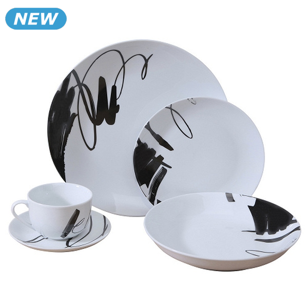 Tafelservice «Kyoto», 30-teilig für 6 Personen