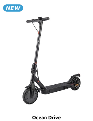 OCEAN DRIVE E-Trottinett «Street Black», 20 km, 20 km/h