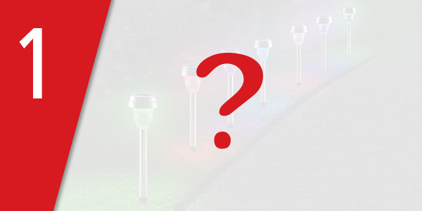 Solarlampen LED «Multicolor», 10 Stück