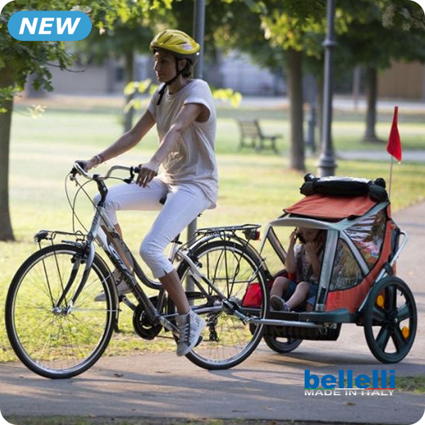 Velo-Kinderanhänger «B-Travel» Bellelli, faltbar