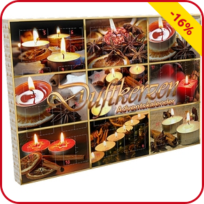 Adventskalender «Duftkerzen»