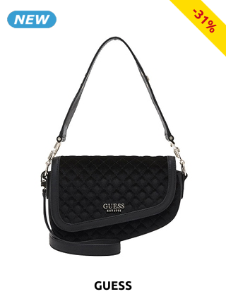 GUESS gesteppte Handtasche «Dream», mokka