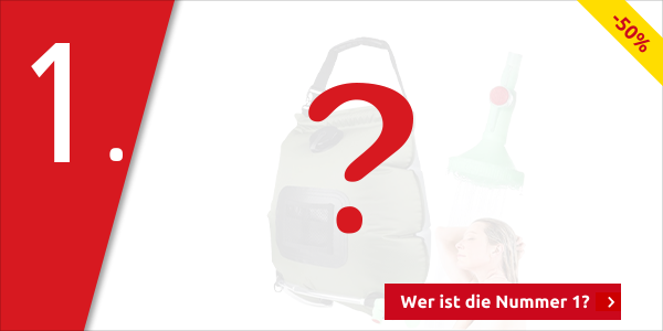 Tragbare Solar-Dusche, 20 l