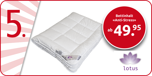 Bettinhalt «Anti-Stress»