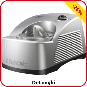Eismaschine von DeLonghi «Il Gelataio», mit eingebauter Kühlung