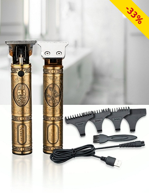 Ultra präziser Haarschneider, goldfarben