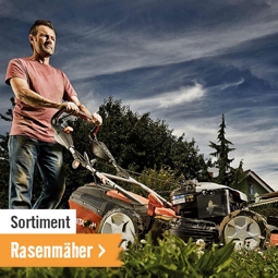 Sortiment Rasenmäher