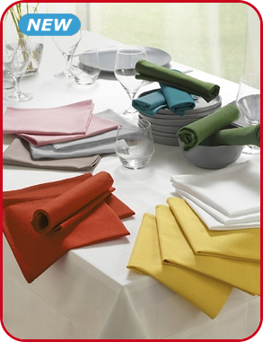 Set, 6 Tischservietten, rosa