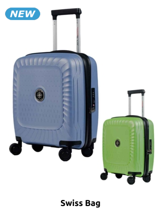 Swiss Bag Trolley «Cabine EasyJet Ibiza», violett