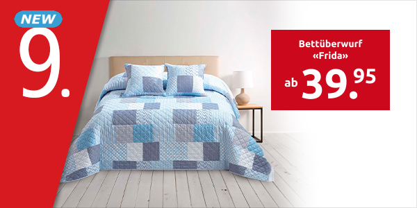 Bettüberwurf «Frida»