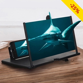 3D-Smartphone-Bildschirmlupe, 12-Zoll