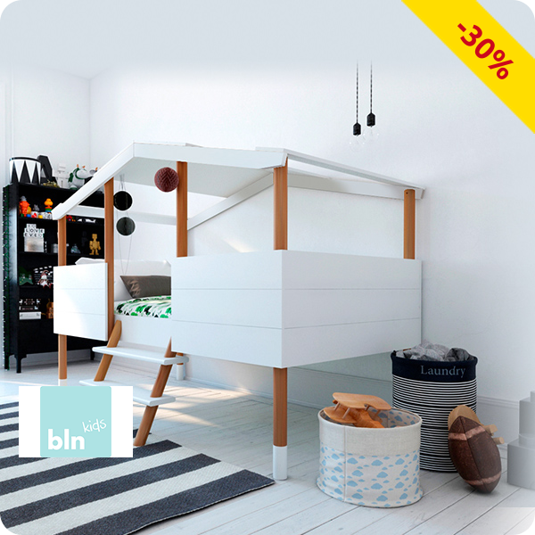 Bett «Piloti», 90 x 200 cm