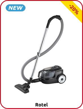 Rotel Staubsauger «U6744CH», 2 l