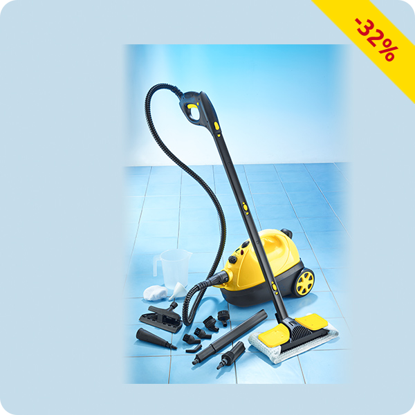 Multisteamer 4 bar, mit integriertem Zubehör