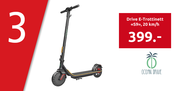 Ocean Drive E-Trottinett «S9», 20 km/h