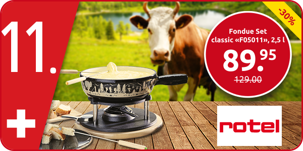 Rotel Fondue Set classic «F05011», 2,5 l