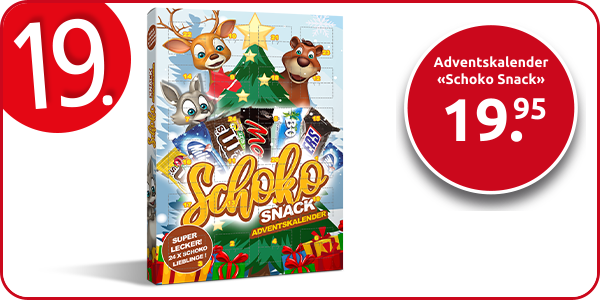 Adventskalender «Schoko Snack»