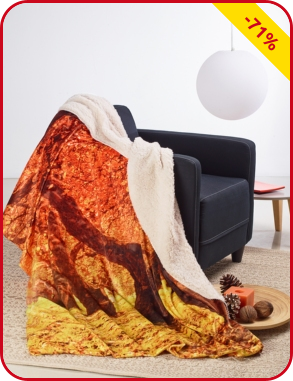 Fleecedecke «Herbst»