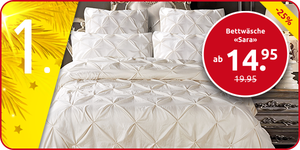 Bettwäsche «Sara»