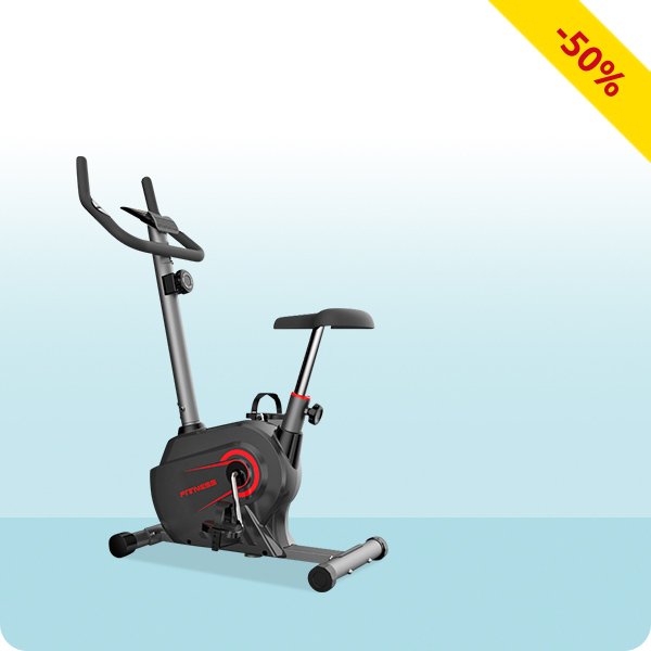Hometrainer «MO-HT30», 8-stufiger Widerstand, Schwungrad 3,7 kg