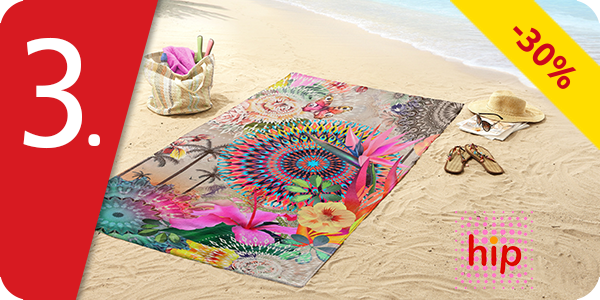 Strandtuch «Maelly», 100 x 180 cm