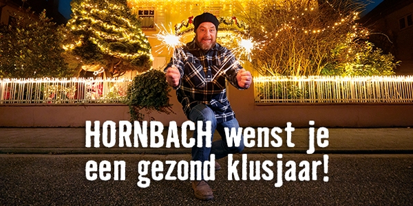 HORNBACH wenst je een gezond klusjaar! | HORNBACH