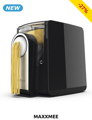 Pasta Maker, 7 Formen, schwarz