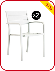 Gartenstühle, 2 Stück