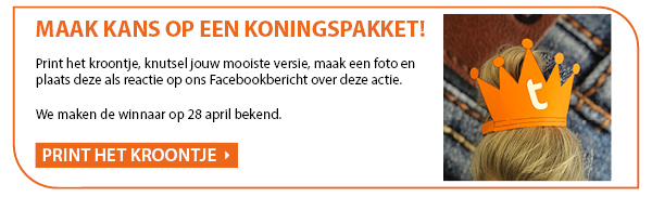 Maak kans op een koningspakket!