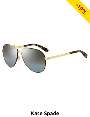 kate spade Damensonnenbrille «Amarissa», grau