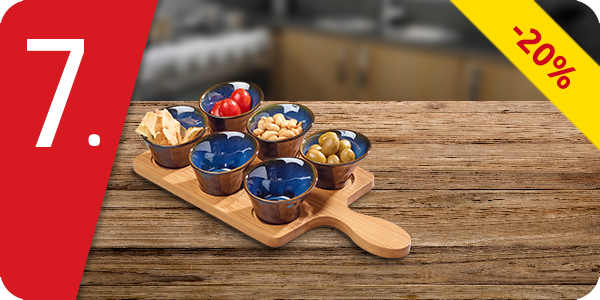 Apero Set Glasur, 7-teilig